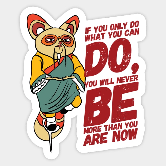 SHIFU WISDOM Sticker by Conqcreate Design